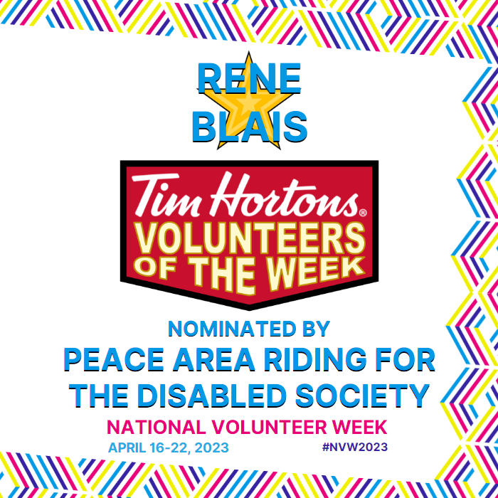 Rene Blais nominated by PARDS