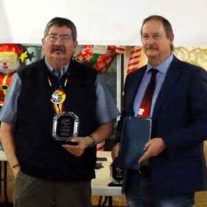 Volunteer of the Year Award - Leonard Auger presented by Phil Linfield, GPRAVO President