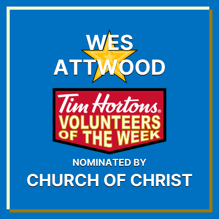 Wes Attwood nominated by the Church of Christ