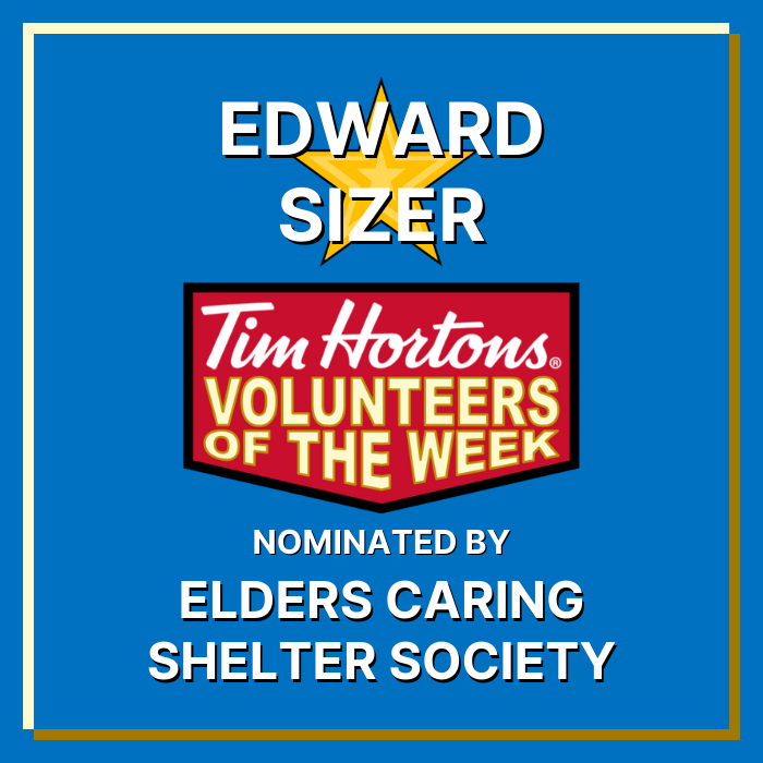 Edward Sizer nominated by Elders Caring Shelter Society