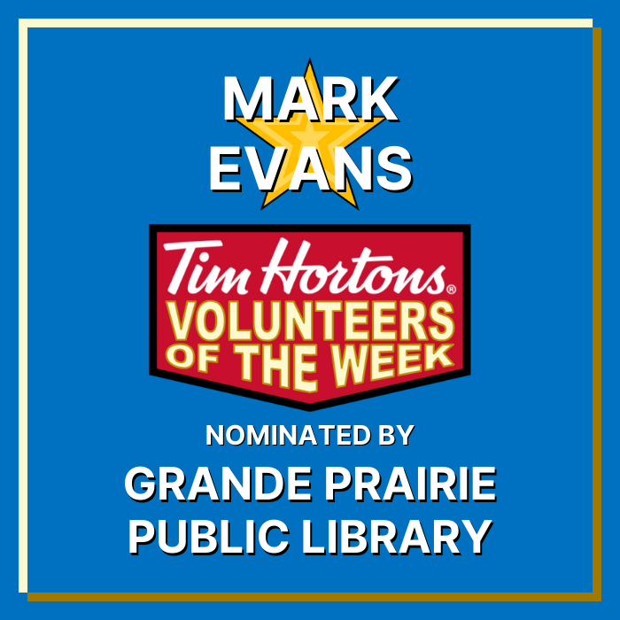 Mark Evans nominated by Grande Prairie Public Library