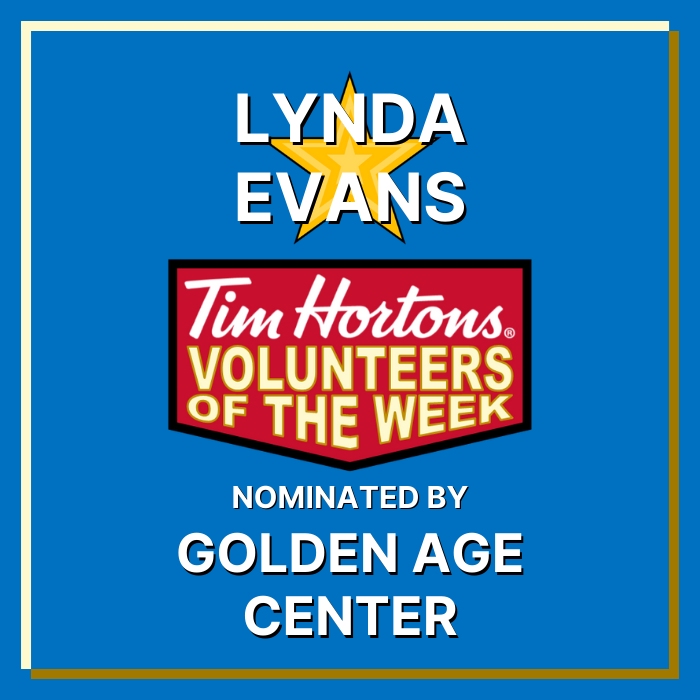 Lynda Evans nominated by the Golden Age Center