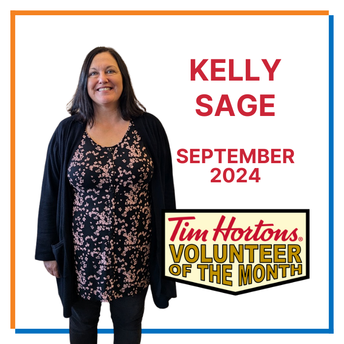 September 2024 Volunteer of the Month - Kelly Sage